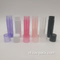 Hoge kwaliteit plastic aangepaste kleuren lippenbalsem